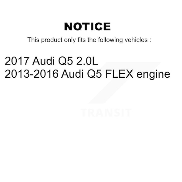 Front Hub Bearing Assembly Disc Brake Rotors And Ceramic Pads Kit For Audi Q5